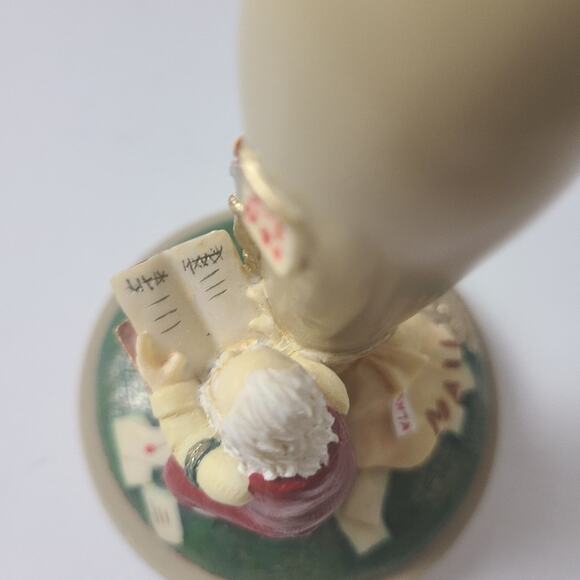 Brown Bag Cookie Press Santa Checking It Twice Vintage 1998 Christmas Baking - Picture 8 of 8